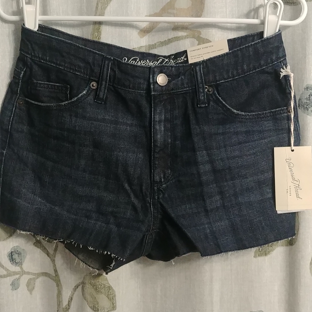 High Rise Shortie Shorts